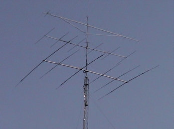 TH6, 6 element 6 meter and 16 element 2 meter at N9JF.